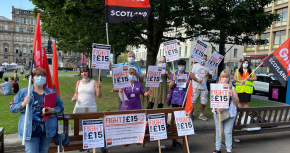 GMB Scotland Media Calling Notice: ‘Social Care Fight for 15’