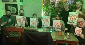 Glasgow Apple workers welcome collective agreement