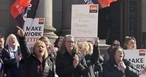 Workers and families unite to save lifeline care service