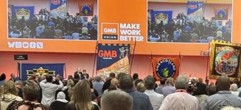 Campaigning Scots hailed as GMB Congress begins in Brighton