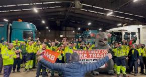 GMB Scotland Media Call: Cleansing Strike & COP26 Activists Demo