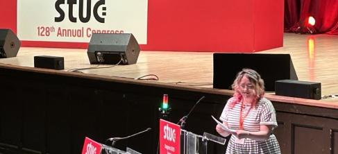 Social care on the brink, GMB warns STUC Congress