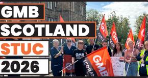 GMB jobs call backed by Labour leader at STUC